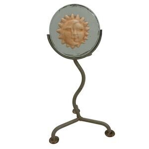 Y2K whimsygoth sun and moon candleholder ￼